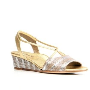 ANYI LU LINDA METALLIC WEDGE